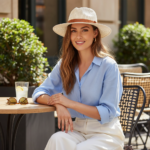 Chapeau Panama en paille – Élégance intemporelle et protection solaire – Image 4