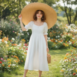 Chapeau XXL en paille – Élégance et protection ultime contre le soleil – Image 15