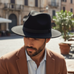 Chapeau fedora sans ornement – Image 6