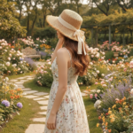 Chapeau de paille bohème en raphia – Image 22