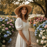 Chapeau de paille bohème en raphia – Image 17