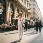 Canotier en paille élégant avec ruban – Image 16