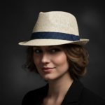 Chapeau de soleil en paille style cowboy – Image 9