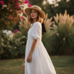 Chapeau de paille bohème en raphia – Image 14