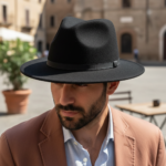 Chapeau fedora sans ornement