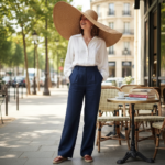 Chapeau XXL en paille – Élégance et protection ultime contre le soleil – Image 8