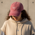 Casquette cœur vintage – Image 10