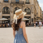 Chapeau de paille bohème en raphia – Image 21