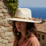 Chapeau fedora femme avec lanière et boucle dorée – Image 11