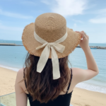 Chapeau de paille bohème en raphia – Image 12