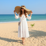 Chapeau XXL en paille – Élégance et protection ultime contre le soleil – Image 11