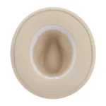 Chapeau fedora à bande ton sur ton – Image 14