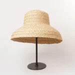 Chapeau de paille tressé style bohème – Image 9