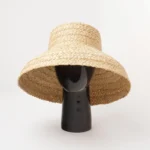 Chapeau de paille tressé style bohème – Image 11