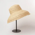 Chapeau de paille tressé style bohème – Image 10