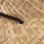 Chapeau de paille à large bord style surf et plage – Image 7