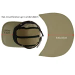 Casquette de randonnée anti-UV et respirante – Image 4