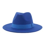 Chapeau fedora à bande ton sur ton – Image 9