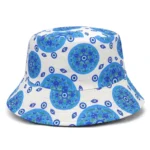 Bob imprimé œil protecteur – Style mystique et protection solaire – Image 11