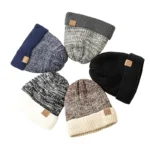 Bonnet côtelé doublé polaire chaleur et style pour l’hiver – Image 6
