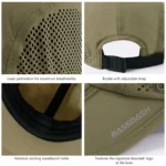 Casquette de randonnée anti-UV et respirante – Image 6