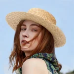 Chapeau canotier en paille – classique chic – Image 2