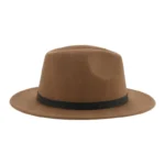 Chapeau fedora à lanière noire – Image 3
