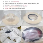 Chapeau fedora sans ornement – Image 4