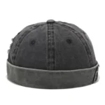 Casquette docker vintage bicolore style urbain – Image 9