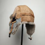 Chapka en fourrure épaisse avec motif étoile – Image 3