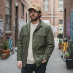 Casquette camel en coton – style vintage unisexe – Image 8