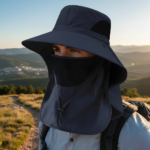 Chapeau anti-UV avec protection visage et nuque – Image 9