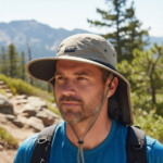 Chapeau de soleil anti-UV avec protection nuque – chapeau de randonnée respirant – Image 5