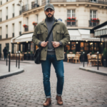 Casquette camel en coton – style vintage unisexe – Image 20