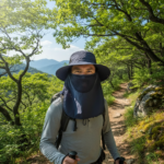 Chapeau anti-UV avec protection visage et nuque – Image 7