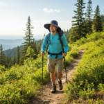 Chapeau anti-UV large bord avec protection nuque – Image 10