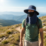 Chapeau anti-UV avec protection visage et nuque – Image 4