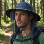 Chapeau anti-UV avec moustiquaire intégrée – Image 10