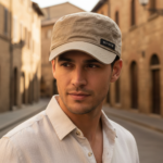 Casquette militaire vintage en coton style urbain – Image 4