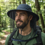 Chapeau anti-UV avec moustiquaire intégrée – Image 8