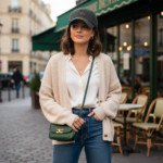 Casquette camel en coton – style vintage unisexe – Image 24