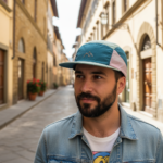 Casquette sport multicolore respirante unisexe – Image 5