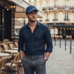 Casquette camel en coton – style vintage unisexe – Image 17