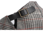 Casquette Plate pour Homme Style Gavroche Vintage à Motifs Tartan Ajustable – Image 10
