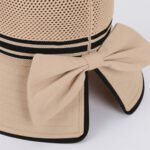 Chapeau de soleil protection UV avec nœud – Image 9