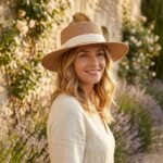 Chapeau de paille de canotier pour femme chic et décontracté – Image 4
