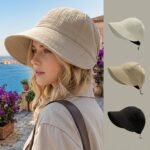 Casquette pour femme en coton avec protection UV – Image 8
