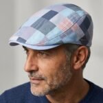 Casquette Plate Légère à Carreaux Pastel Style Irlandais pour Homme et Femme
