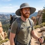 Chapeau de randonnée homme grand bord UPF 50+ – Image 5