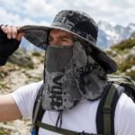 Chapeau saharien intégral anti-UV avec protège-cou et masque – Image 3